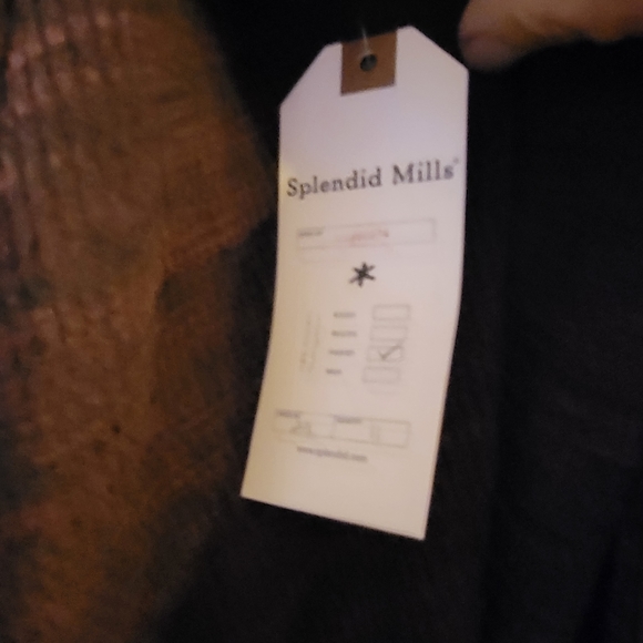 Very nice cardigan brown soft earthy looking splendid mills - Picture 16 of 16